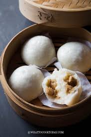 Soft Fluffy Gluten Free Chinese Steamed Buns Baozi In 2020 Gluten Free Chinese Dim Sum Recipes Steamed Buns