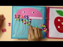 Quiet Book For Kid Skill Practice Book 8 Felt Book Busy Book Youtube Quiet Book Kids Busy Book Toddler Quiet Book