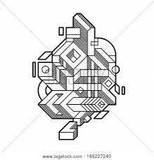 The things were nearly impossible to draw on 2d graph paper. Abstract Geometric Vector Photo Free Trial Bigstock