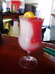 Set aside in a cool place (you want to make sure that it stays as cool as possible) and rinse out your blender. Miami Vice Half Daiquiri Half Pina Colada Alternatively Called A Lava Flow