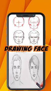 Coloriage dessin facile à imprimer dessin de dessin facile à colorier vous désirez réaliser votre propose dessin ? Dessin De Visage Facile Etape Par Etape Pour Android Telechargez L Apk