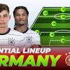Football statistics of the country germany in the year 2021. 1