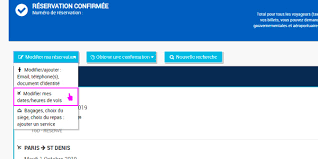 Pour plus d'informations, veuillez consulter la page gestion des cookies. Comment Modifier Mon Vol
