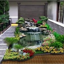 Check spelling or type a new query. Bentuk Taman Depan Rumah Minimalis Kolam Ikan Rumah Kebun Taman