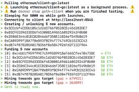 If you don't provide it, you'll be prompted to type it in. Geth Dev Assistant Npm