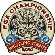 Pga Championship Primary Logo 2010 Pga Championship 2010 In Haven Wisconsin At Whistling Straits Pga Championship Art Deco Posters Deco Poster