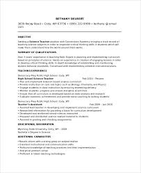 Adapt it to your profile and accomplish your job goals. Free 8 Sample Teacher Resume Templates In Pdf Ms Word