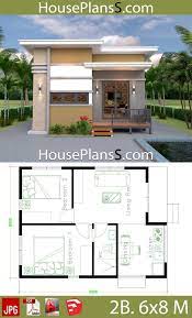 Small House Design Plans 6x8 With 2 Bedrooms House Plans 3d House Design Photos Small House Design Plans Small House Design