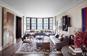 Holly Hunt S Modern Chicago Apartment On Gold Coast Chicago Apartment Trendy Living Rooms Modern Apartment