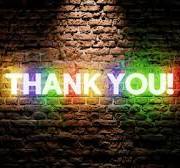 Neon Sign Animation Thank You On