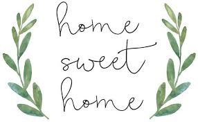 There's no place quite like home. Home Sweet Home Wall Quote Farmhouse Wallpaper Wall Quotes Sweet Home