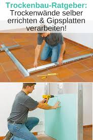 Trockenbau Selbst De Trockenbau Trockenbauwand Garagen Makeover