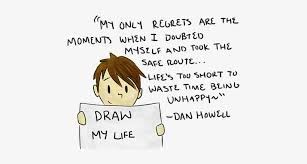 Below that image is their signature, and their name (and/or title). From The Video Draw My Life Dan Howell Transparent Png 500x375 Free Download On Nicepng