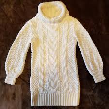 Snowy day ivory cable knit bodycon sweater dress. Find More Baby Gap Crowl Neck White Ivory Cable Knit Sweater Dress Girls 3t 3 Years 3 Toddler New For Sale At Up To 90 Off