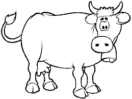 Each printable highlights a word that starts. Cute Cow Coloring Pages Coloring Home