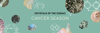 This is the time of year when the sun's heat and light are at its peak, with daylight outweighing the night hours. Crystal Horoscope Healing Gemstones For Cancer Season The Astrotwins