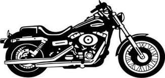 Detailed image of a black harley davidson. Baby Boy Clipart Black 61 Ideas Biker Art Harley Harley Davidson