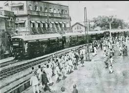 First passenger train ran in India on ...