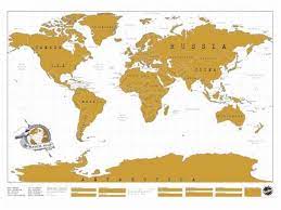 It shows the location of most of the world's countries and includes their names where space allows. Scratch Off World Map