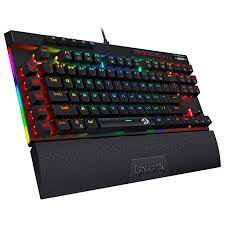 Amazon Com Redragon K587 Pro 87 Keys Compact Rgb Tkl Mechanical Gaming Keyboard Type C Keyboard With 9 Onboard Macro Keys Det Macro Keys Keyboard Wrist Rest