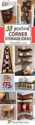 That means that not only do you get a bottom shelf but a top shelf as well. 38 Best Corner Storage Ideas And Designs For 2021