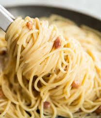 Foolproof delicious fettucini carbonara recie. Spaghetti Carbonara No Cream Don T Go Bacon My Heart