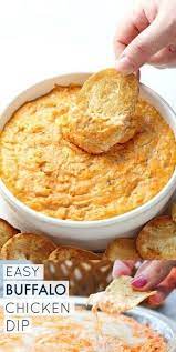 Easy Buffalo Chicken Dip Recipe Food Recipes Chicken Dip Recipe