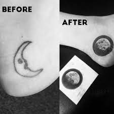 Tattoo Moon Cover Up Tattoos Moon Tattoo Infinity Tattoo