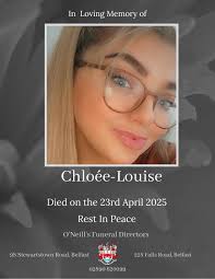 UPDATED FUNERAL ARRANGEMENTS*** It is with deep regret that we announce the  passing of Chloée-Louise Hawkins-Heaney R.I.P. Chloée-Louise passed  peacefully at home