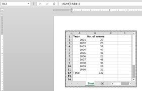 Embed Excel File Into Word File Microsoft Excel Tips From Excel Tip Com Excel Tutorial Free Excel Help Excel Tutorials Word File Words