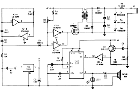 The Free Information Society Geiger Counter Electronic Circuit Schematic Circuit Diagram Electronics Circuit Electronics