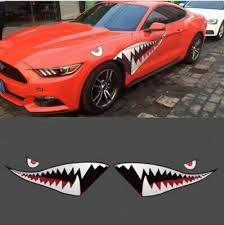 Discover over 172 of our best selection of 1 on aliexpress.com with. 150x50cm Bouche De Requin Requin Voiture Autocollant Decalque De Decor Jd Eur 19 64 Picclick Fr