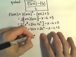 The Difference Quotient Example 2 Math Formulas Calculus Math Teacher