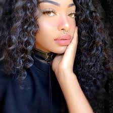 The Girl With The Amber Eyes On Instagram My Everyday 2017 Chey Look Blush On The Nose Faux Freckles Big Big Curly Hair Amber Eyes Curly Girl Hairstyles