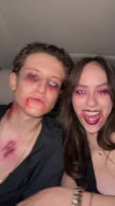 Halloween Couples Vampire Makeuo