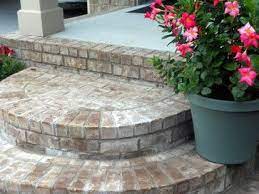 Pin By Connie Yoanides On Dream Home Front Porch Steps Brick Porch Front Porch Stairs