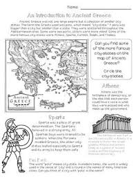 Ancient Greece Activities Worksheets Handouts Google Classrooms Included Ancient Greece Activities Ancient Greece Greece