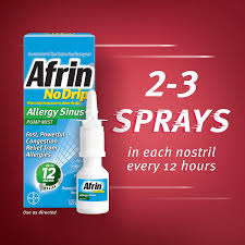 Tilt your head forward slightly and, . Buy Afrin No Drip Allergy Sinus Pump Mist Nasal Spray 1 2 Oz Online In Taiwan B00e5pruc2