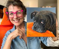 Hopefully this is aloud as it's boxer related ! I've just finished this  abstract take