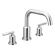 Check spelling or type a new query. T961 Moen Gibson Double Handle Deck Mounted Roman Tub Faucet Trim Reviews Wayfair