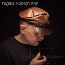 Skipper Cap Leather Pattern PDF