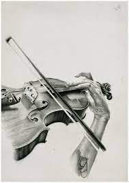ف ن الر س م أجمل 111 رسم بالرصاص الفحم و الحبر لسنة 2013 رسومات بقلم الرصاص م ختارة ورائعة violin art drawing music drawings violin art
