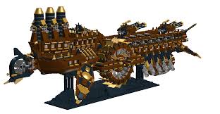 Steampunk Battleship Steampunk Lego Steampunk Lego