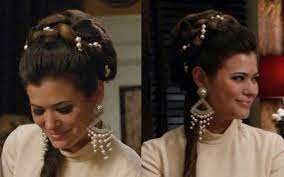 Jane Sterling Mad Men Hairstyle Vintage Christmas Hair Accessories Tutorial 2 Bobby Pin Blog V Mad Men Hair Vintage Hairstyles Hair Accessories Tutorial