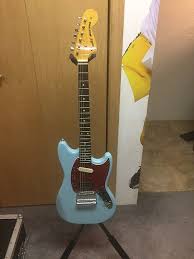Buy eastwood stormbird bass metallic blue. Fender Kurt Cobain Mustang Sonic Blue Christopher S Reverb