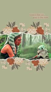 Wallpaper Ahsoka Tano And Baby Yoda Aesthetic Star Wars Background Star Wars Wallpaper Star Wars Ahsoka