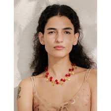 Summer Cherry Chain Necklace |