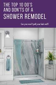 Shower products from american standard feature the latest innovations, ideas and designs with the quality you've come to expect from our brand. Top 10 Do S And Don Ts For A Shower Remodel Tips And Ideas Cleveland Columbus Ohio
