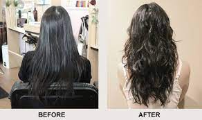 If you don't like the sock bun, then maybe you should just get a perm. Digital Perm Permed Hairstyles Digital Perm Hair Beauty