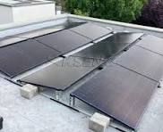 No penetration easy install solar ballasted roof mounting ...